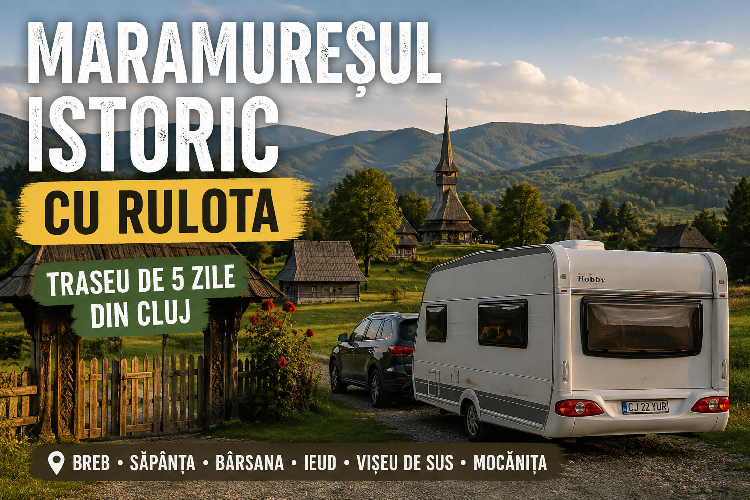 Vacanta in Maramuresul istoric cu rulota